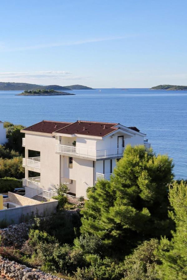 Seaside Apartments With A Swimming Pool Zecevo Rtic, Rogoznica - 8366 Kültér fotó